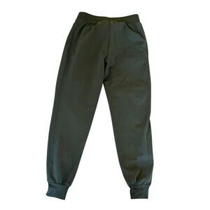 Rachel + Zoe olive green sweats joggers, missing drawstring, size XS